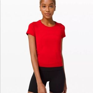 BRAND NEW Red LuluLemon Shirt